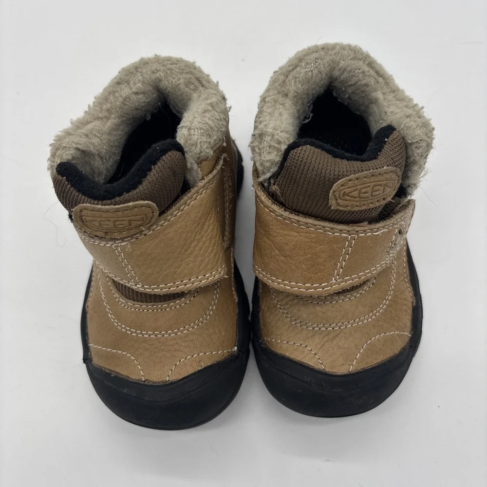 Keen Kids Kooteney Brown Hiking Boots baby Size 8